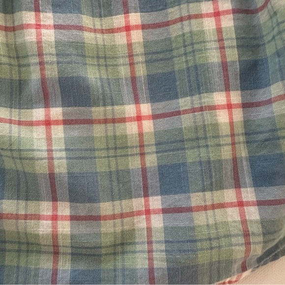 Vineyard Vines 2T Toddler Boy Whale Plaid Blue Shirt - Picture 2 of 6